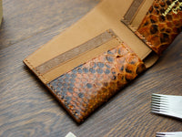 ATTICUS - COPPER BROWN PYTHON SKIN