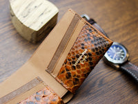 ATTICUS - COPPER BROWN PYTHON SKIN
