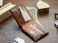 ATTICUS - COPPER BROWN PYTHON SKIN