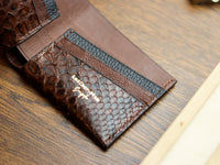 ATTICUS - PECAN BROWN PYTHON SKIN