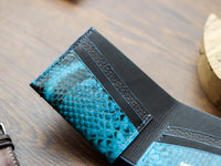ATTICUS - CERULEAN BLUE PYTHON SKIN