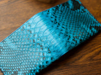 ATTICUS - CERULEAN BLUE PYTHON SKIN