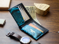 ATTICUS - CERULEAN BLUE PYTHON SKIN