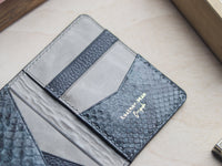 BRIXTON - IRIDIUM GRAY PYTHON SKIN