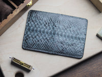 BRIXTON - IRIDIUM GRAY PYTHON SKIN