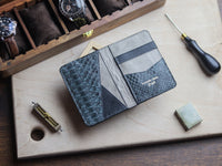 BRIXTON - IRIDIUM GRAY PYTHON SKIN