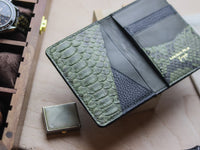 BRIXTON - JUNIPER GREEN PYTHON SKIN