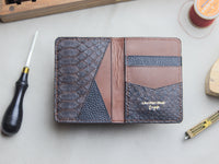 BRIXTON - HICKORY BROWN PYTHON SKIN