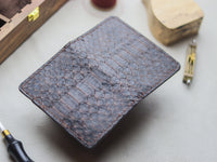 BRIXTON - HICKORY BROWN PYTHON SKIN