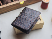 BRIXTON - HICKORY BROWN PYTHON SKIN