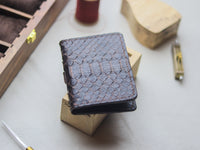 BRIXTON - HICKORY BROWN PYTHON SKIN