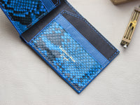 LARSON -  CERULEAN BLUE PYTHON SKIN