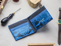 LARSON -  CERULEAN BLUE PYTHON SKIN