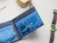 LARSON -  CERULEAN BLUE PYTHON SKIN