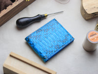 LARSON -  CERULEAN BLUE PYTHON SKIN