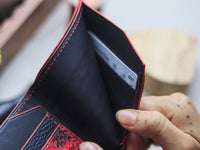 LARSON -  VENETIAN RED PYTHON SKIN
