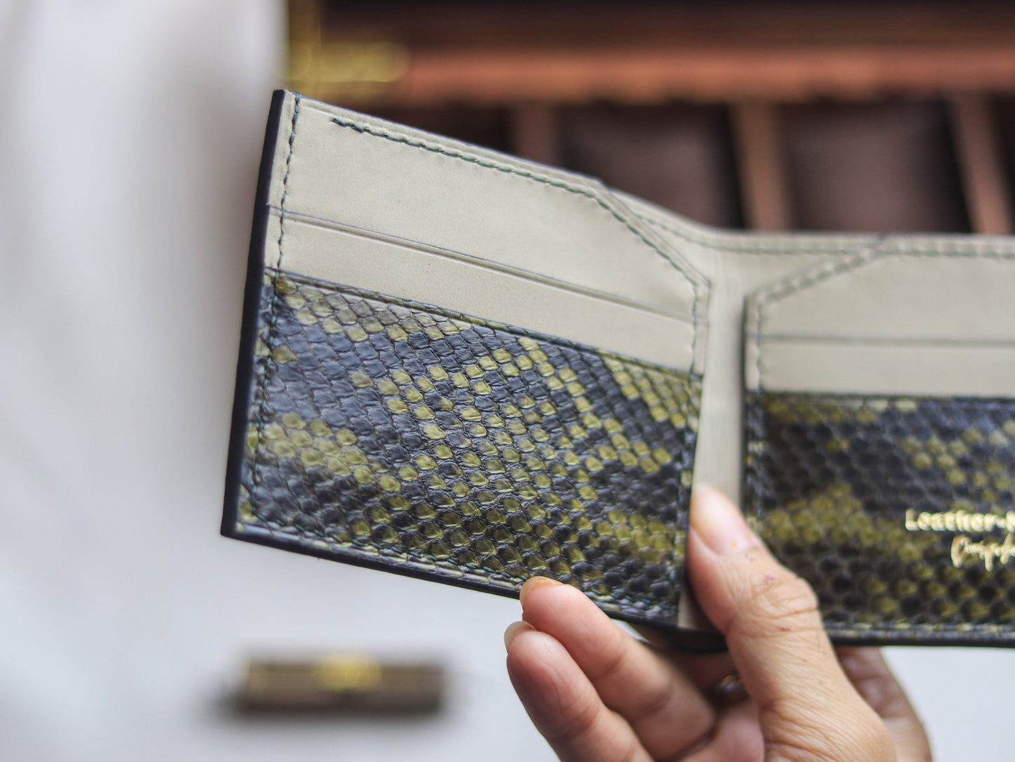 LARSON -  JUNIPER GREEN PYTHON SKIN