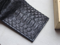 LARSON -  RAVEN BLACK PYTHON SKIN
