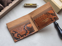 LARSON -  COPPER BROWN PYTHON SKIN